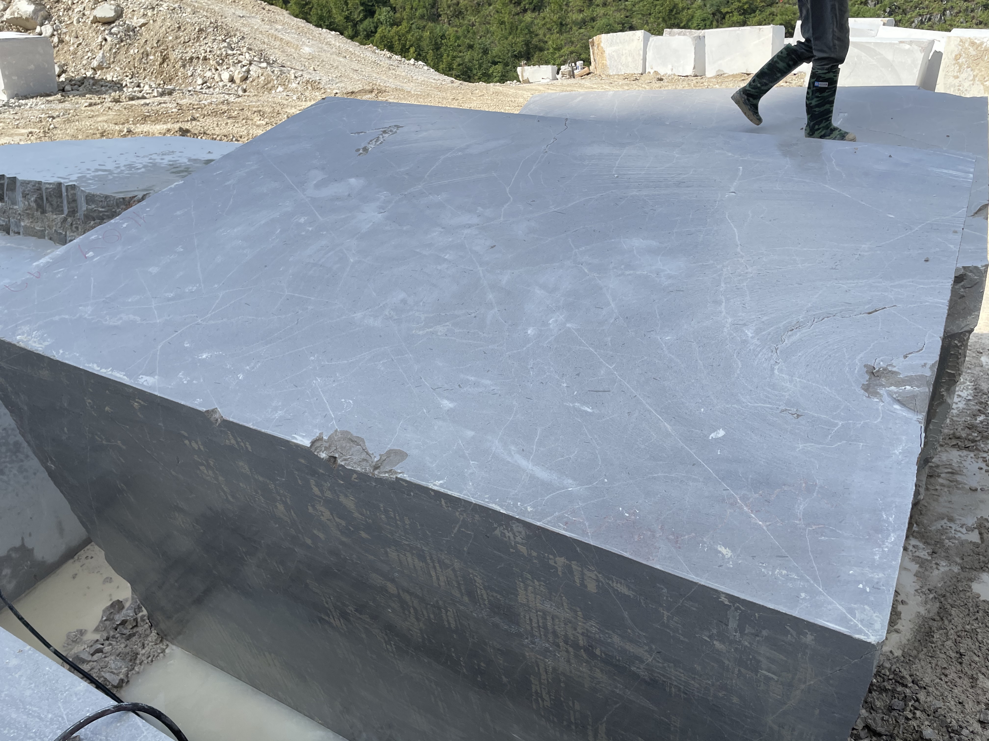 Tennessee Grey slab marble stone