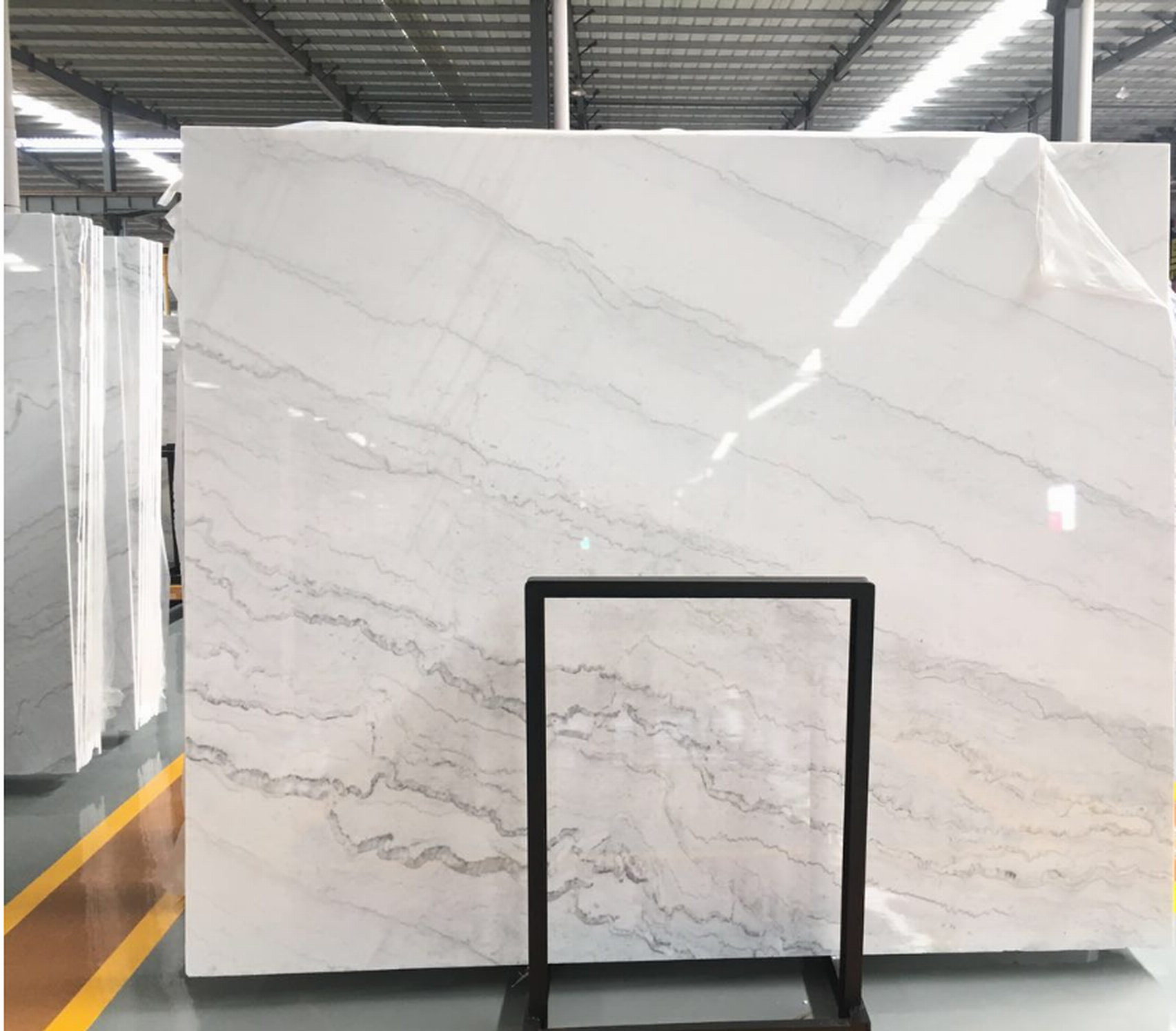 Chinese Bianco Carrara Marble Stone Guangxi White Slabs
