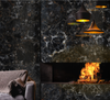 Black Petrified Wood Semi-precious Stone 