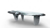 New design Table Top Panda white Marble Table Top